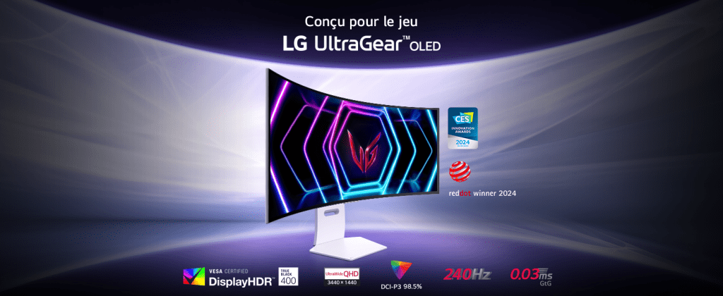 Promo écran LG OLED 34″ UltraGear sur Amazon