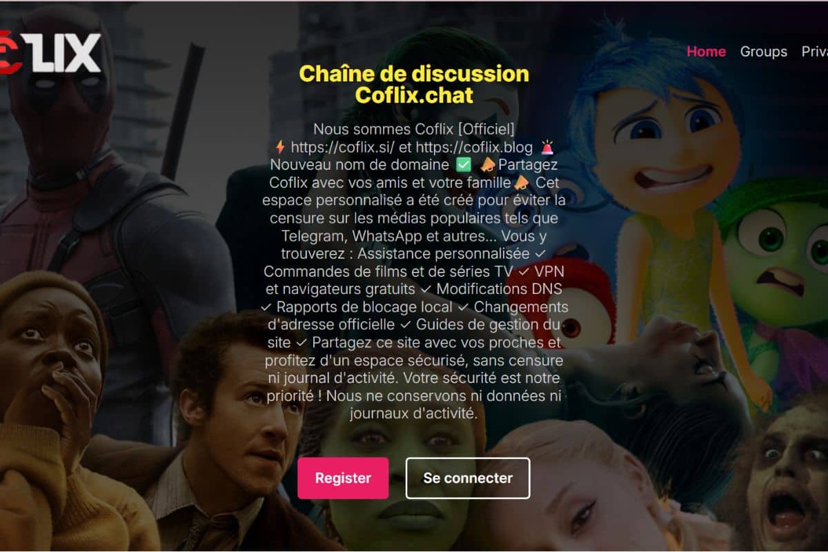 Coflix.chat - Coflix nouvelle adresse 2025