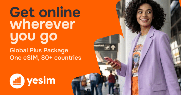 Yesim : une eSIM de voyage pour rester connecté partout